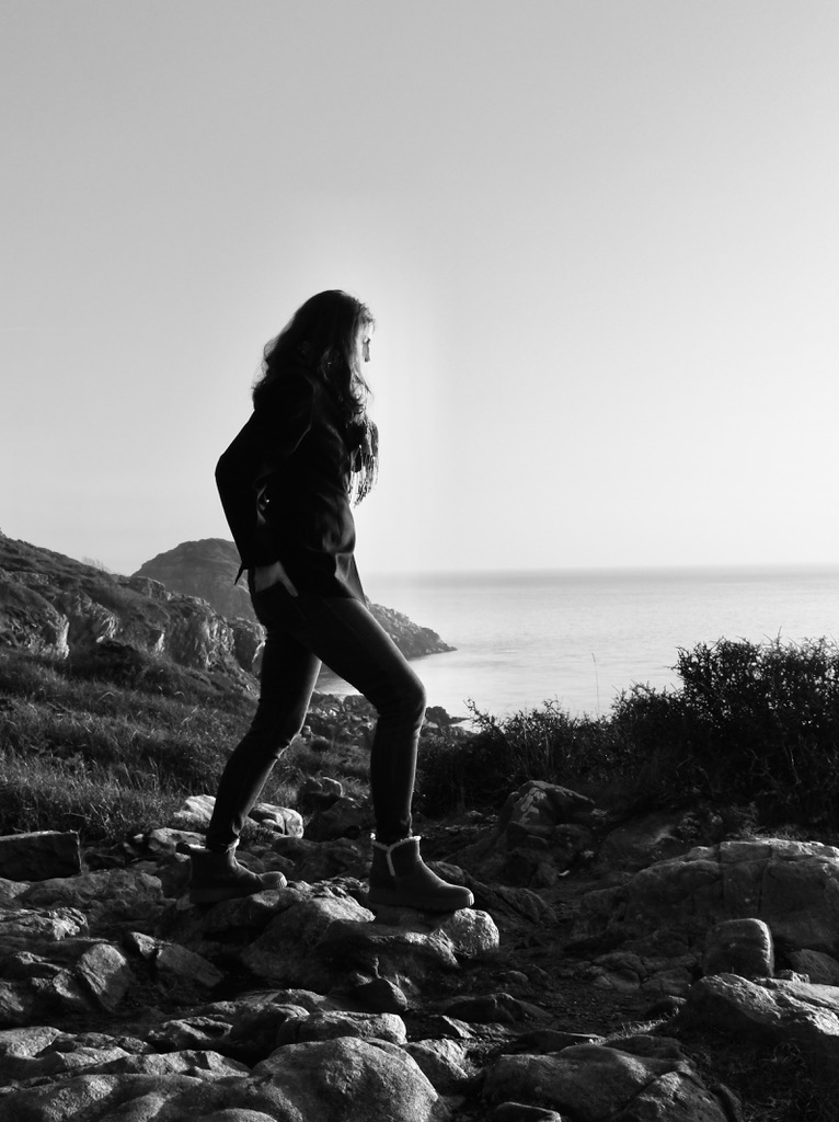 Stephanie Vogelius Bowman at the Kullen lighthouse